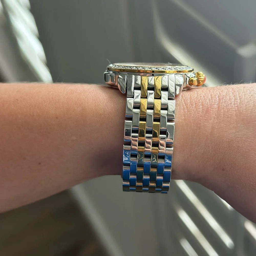 Watch Edit silver and gold Essex Watch